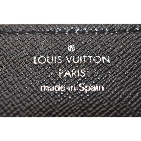 Auth Louis Vuitton Epi Enveloppe Carte De Visit Card Case Black  LV 8560J - Picture 4 of 12
